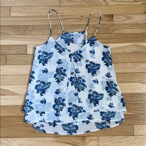 H&M Floral Layered Top